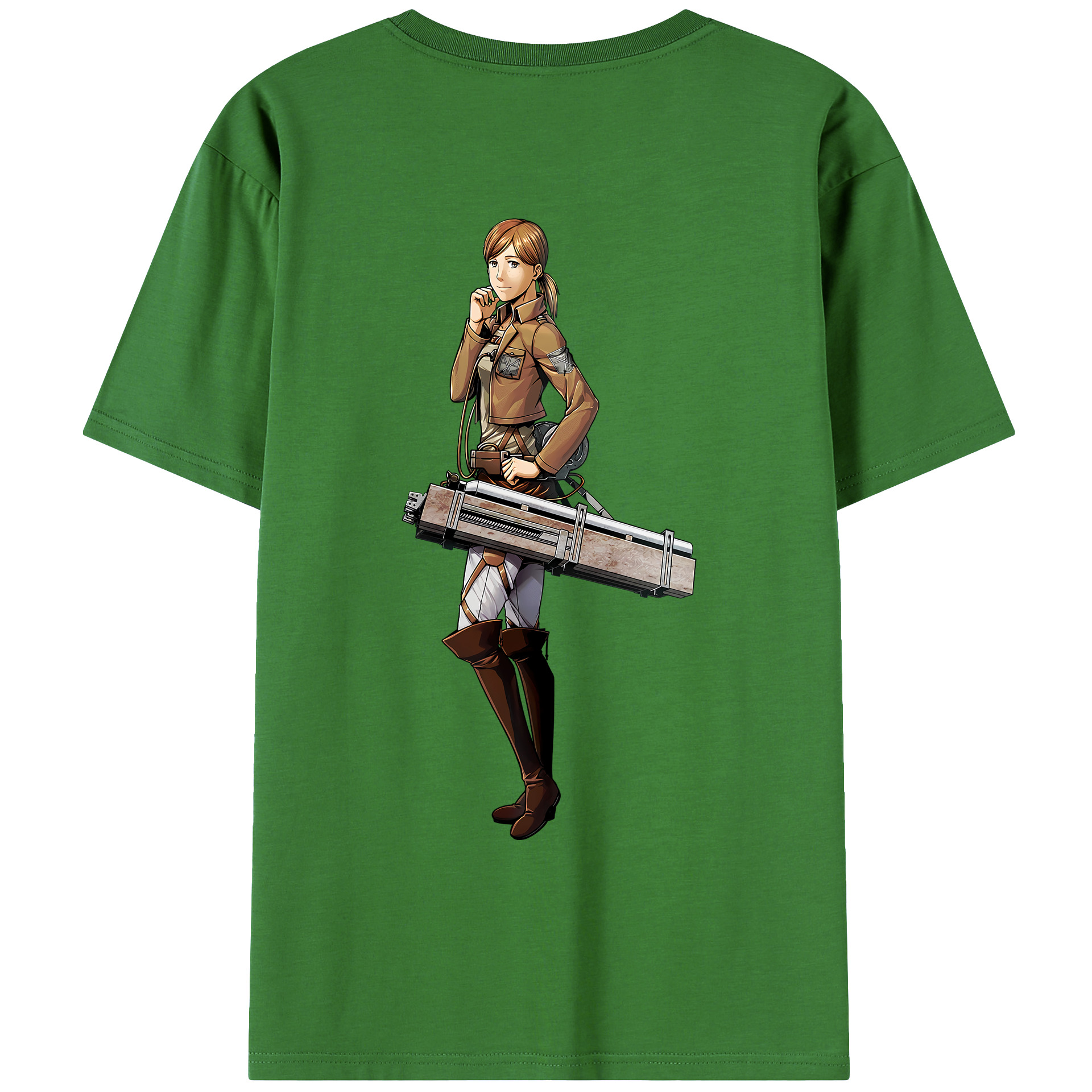 （画像用） 進撃の巨人 Attack on Titan レディース半袖Tシャツ(バックプリント)